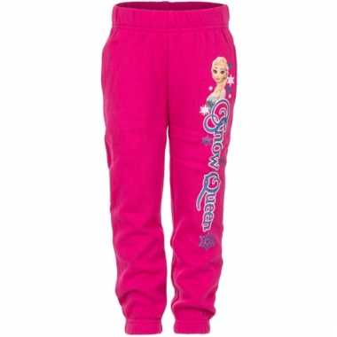 Fuchsia frozen joggingbroek elsa