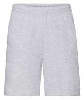 Korte grijze joggingbroek