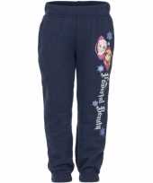 Navy frozen joggingbroek anna en elsa