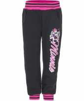Zwarte minnie mouse joggingbroek